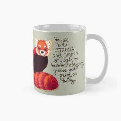 You Are Both Strong And Smart Enough Red Panda Mug Official World Print Merch