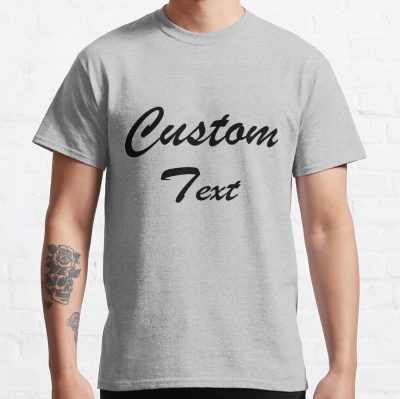 Custom Shirt, Custom Shirts, Custom T-Shirt, Personalized T-Shirt, Personalized Shirt, Custom Unisex Shirts, Custom Printing T-Shirts, Shirt Classic T-Shirt T-Shirt Official World Print Merch