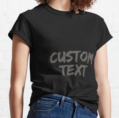 Custom Shirt, Custom Shirts, Custom T-Shirt, Personalized T-Shirt, Personalized Shirt, Custom Unisex Shirts, Custom Printing T-Shirts, Shirt Classic T-Shirt T-Shirt Official World Print Merch