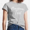 Custom Surname Text, Custom Unisex, Custom Printing, Welding, T-Shirt Official World Print Merch